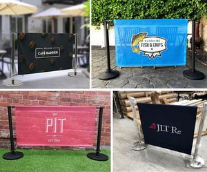 Customized Barricade Barrier Jacket PVC Vinyl Mesh Fabric Barrier Cover for Sports Event Fence Cover - Product Image 2