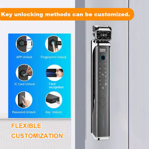 Robot de surveillance <span class=keywords><strong>tridimensionnel</strong></span> multidimensionnel et multi-angle avec serrure intelligente biométrique - Product Image 2