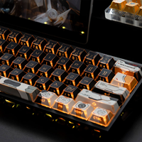 Custom Made 68 Mechanical Gaming Keyboard with New Process Backlit Keycaps Hot Sale for Brand/Company Customize Keyboards
