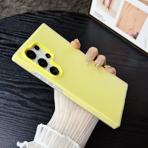 Funda de Silicona Rígida Mate Color Helado <span class=keywords><strong>para</strong></span> <span class=keywords><strong>Samsung</strong></span> S26 S25 S24 <span class=keywords><strong>Ultra</strong></span> S23 FE <span class=keywords><strong>S22</strong></span> A55 A54 A35 A36 A17 A37 A27 - Product Image 4