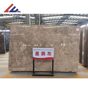 Fábrica de <span class=keywords><strong>Piedra</strong></span> Wenlei Minera Losas de Mármol Natural de 18 mm y 20 mm, Color Gris Cielo Estrellado, Decoración de Paredes y Pisos - Product Image 5