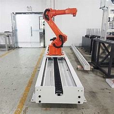 Heavy-Duty 7th Axis cobot đi bộ đường sắt theo dõi Tương thích với UR/aubo/Hans | ổn định công nghiệp hệ thống chuyển động - Product Image 5