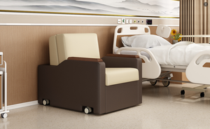 Sofá Cama Plegable Triple que Ahorra Espacio para Atención Médica - Product Image 2
