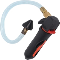 Pistolet de purge de CO2 industriel pour condensats, déboucheur de tuyauterie de réfrigérateur, outil de nettoyage de canalisations, avec tuyau flexible de 30 cm