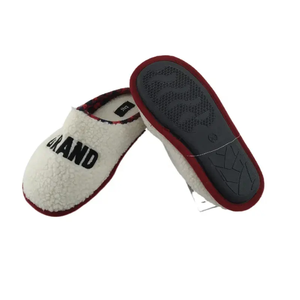 Nouvelle mode pantoufle d'intérieur unisexe mignon coton bébé chaussures d'hiver avec <span class=keywords><strong>Sherpa</strong></span> anti-dérapant caractéristique pour garçons et filles - Product Image 3