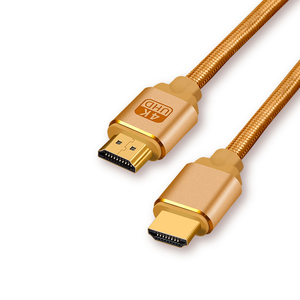 5M Latest <span class=keywords><strong>Ultra</strong></span> High Speed Gold HDMI Male to Male 4K Aluminum Shell HDTV PS4 HDMI 2 1 Cable CAR Projector 4K HDMI cable - Product Image 3