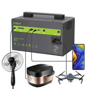 Batterie lithium-ion solaire tout-en-un adaptée à 600 W avec kit de générateur solaire portable - Product Image 3