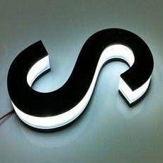 मैकन कस्टम साइड-लिट 3 डी ऐक्रेलिक अक्षरों का नेतृत्व लोगो स्टोर व्यवसाय और आउटडोर उपयोग वाटरप्रूफ बिल्डिंग संकेत - Product Image 2