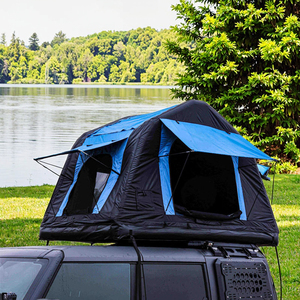 Carpa de Techo Inflable para Camping al Aire Libre, Diseño Nuevo de Wind Valley, Capa Única de Oxford, Apertura Automática Rápida para las Cuatro Estaciones - Product Image 4