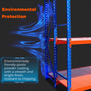 מדף אחסון תעשייתי DJ בעל כושר נשיאה של 1000 ק\"ג, רב-שכבתי, משומש לאחסון בדי מחסן - Product Image 2