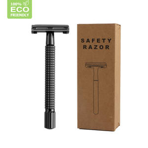 Uzun kolu yüksek kaliteli çift kenar bıçak jilet kelebek güvenlik razor set - Product Image 6