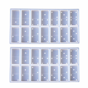 2 packs de moules carrés en résine époxy pour le <span class=keywords><strong>jeu</strong></span> de dominos pour le plaisir. - Product Image 2