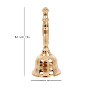 Nuovo Design in ottone campana a mano per la decorazione della casa di nozze ufficio collezione a mano campana - Product Image 3