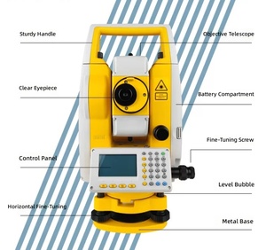Estación Total SOUTH N8 NTS-382R15PLUS IP66 con Aumento de 30x, Equipo de Topografía sin Reflector para Ingeniería, Origen China - Product Image 4