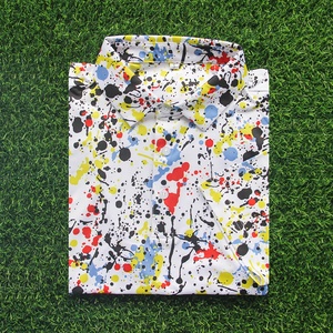 Chất Lượng Cao Biểu Tượng Tùy Chỉnh Golf Quần Áo Các Nhà Sản Xuất Người Đàn Ông Giản Dị Tất Cả Các Hơn In Mỏng Phù Hợp Với Polyester Spandex Golf Polo Áo Sơ Mi - Product Image 5