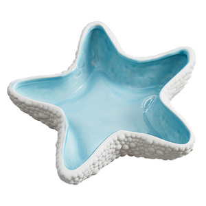 จานเซรามิครูปเปลือกหอยสำหรับใส่เครื่องประดับและกุญแจ ตกแต่งบ้าน - Product Image 6