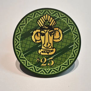 Juego de Fichas de Póker de Cerámica RTS 10g Tina Tiki Kings Día de Muertos 39mm con Logotipo Personalizado en Stock - Product Image 1