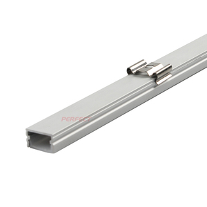 Profilé en aluminium PERFECT ZL-1207 Série 6000 6063-T5 carré non allié pour décorations avec services de pliage et de découpe CNC - Product Image 3
