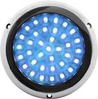 Accessoires pour bateaux IP68 316SS Lampe de navigation sous-marine RGB 35W AC12V Lumière marine / océanique Récif corallien Réservoir Lumières sous-marines marines