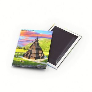 Manufacturer Wholesale 3*2Inch Refrigerator 2 Inch Metal Tin Plate <b>Fridge</b> Magnet - Product Image 3