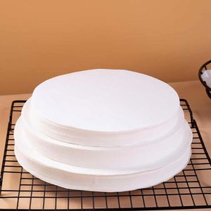 Papier à galettes antiadhésif de 13 cm, épaisseur 40 g/m², papier ciré de qualité alimentaire pour presse à hamburgers, cuisson du pain, rondelles de papier sulfurisé - Product Image 5
