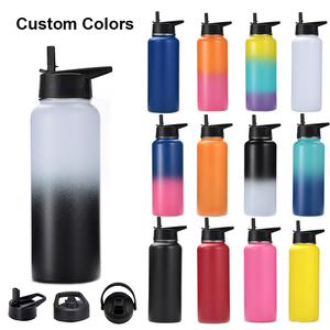 Tùy Chỉnh 32Oz 40Oz Đôi Tường Chân Không Flask Cách Điện Thép Không Gỉ Thể Thao Chai Nước Chai Nước Với Odm Khóa Nắp - Product Image 6