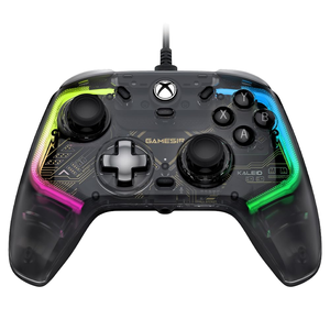 Para GameSir <span class=keywords><strong>Kaleid</strong></span> Wired Controller para Xbox Series X | S para Xbox One Windows 10/11 Steam Plug Play Gaming Video transparente - Product Image 1