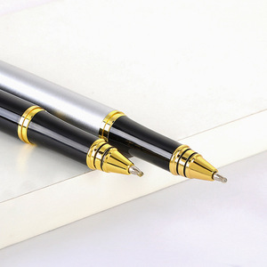 Stylo bille métallique classique coloré de 0,35 mm pour réunions d'affaires, personnalisable avec logo laser, vente en gros pour fabricants - Product Image 3
