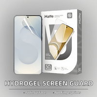 Films de protection d'écran en hydrogel souple TPU 2.5D/3D anti-traces de doigts mats pour téléphones mobiles, pour machine de découpe