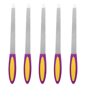 <b>Nail</b> <b>file</b>, buffing tool, <b>nail</b> <b>file</b>, double-sided <b>nail</b> art, stainless steel cuticle remover, manicure tool for home use, women's - Product Image 5