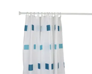 Tringle à rideau télescopique en acier inoxydable, accessoire de douche à tension d'usine en chine, barre de rideau de douche