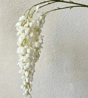 Ornement floral artificiel Cassia & Wisteria, fausse composition florale pour la décoration de plafonds d'hôtels, de mariages et de maisons