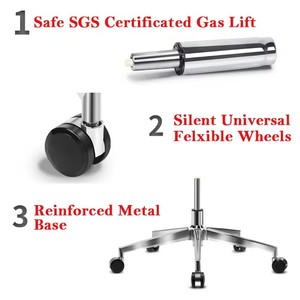 <span class=keywords><strong>Sedia</strong></span> <span class=keywords><strong>da</strong></span> Ufficio Girevole in Pelle <span class=keywords><strong>per</strong></span> <span class=keywords><strong>Lavorare</strong></span> <span class=keywords><strong>da</strong></span> <span class=keywords><strong>Casa</strong></span>, Elegante <span class=keywords><strong>Sedia</strong></span> <span class=keywords><strong>da</strong></span> Ufficio - Product Image 2