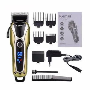 KM-1990 Kemei Professionnel Barbe Rasage Machine De Coupe Manuelle Rechargeable Tondeuse À Cheveux Pour Coiffeur