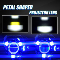 MOTOLED Exploradoras para Moto, Luces LED Azul, Amarillo, Blanco, DRL, 60W, 10000LM