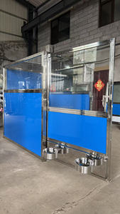 บ้านสัตว์เลี้ยงแบบมีหลังคาสูงสั่งทำพิเศษ พร้อมประตูกระจกนิรภัย - Product Image 3
