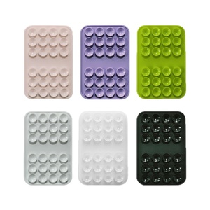 Custom Cellphone Accessory Strong Gel Silicone Suction Phone Case Anti-slip Suction Cup Mobile Phone <b>Holder</b> for All Phones - Product Image 2