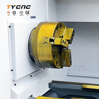 Torno CNC de Metal CK6180, Máquina de Bancada Plana de Alta Resistencia de 3000 mm, Torno CNC para Metal