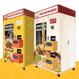 Distributeur automatique de nouilles ramen instantanées chauffées à l'eau chaude avec élévateur à axe XY de l'usine XYZ - Product Image 2