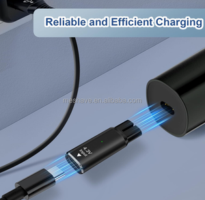 Meshave - Adaptador de Repuesto USB-C PD 5V 1.5A para Afeitadora Eléctrica, Color Negro - Product Image 4