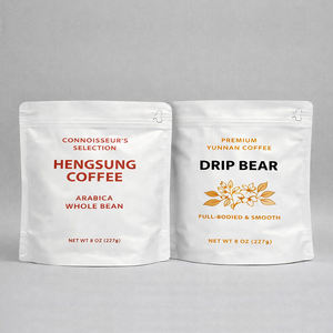 ซองซิปล็อคแบบตั้งได้รูปทรงพิเศษสำหรับบรรจุชา กาแฟ ผงอาหาร อาหารสัตว์เลี้ยง อาหารกระป๋อง ทำจากไมลาร์  รับผลิตตามแบบที่ต้องการ - Product Image 3