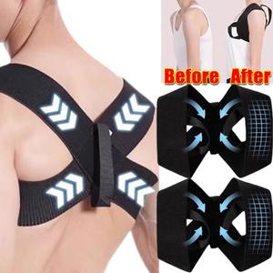 Corrector de Postura Profesional Flexible al por Mayor, Cinturón Ajustable Unisex para Clavícula, Columna Vertebral, Hombro Superior y Zona Lumbar - Product Image 2