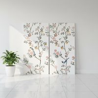 Carrelage de sol à motif floral rose, 1200x600mm, mat, antidérapant, carrelage d'intérieur, garantie 1 an