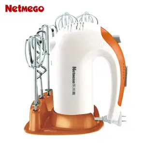 300W Baking Stirrer Egg Beater Flour Whisks Hand Mixer For Cake And Milk Ultra Power Stainless Steel Hand Mixer for Home use