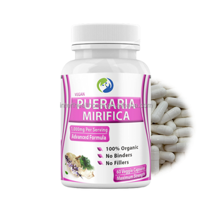 สารสกัดจากกวาวเครือขาว60แคปซูลสำหรับผู้ใหญ่ผู้หญิงได้รับการรับรองจาก Wellness-ISO9001/ฮาลาล/โคเชอร์ - Product Image 3