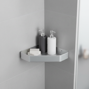 Estantes de Almacenamiento de Esquina Montados en la Pared de Aluminio Ecológicos de <span class=keywords><strong>Diseño</strong></span> Moderno con Garantía de 3 Años para Baño y Cocina - Product Image 1