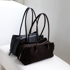 Tas Wanita Kulit Suede atau Kulit Sapi TC OEM ODM, Tas Selempang Kulit Asli Wanita, Tas Ketiak, Laris Manis - Product Image 2