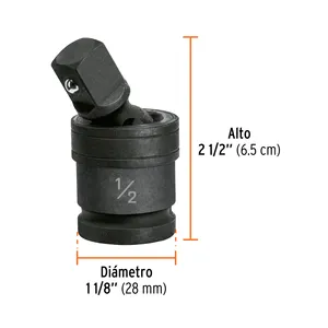 Truper 3 unità nodo universale per impatto Dados 1/2 'telaio colori assortiti prodotto di alta qualità - Product Image 3