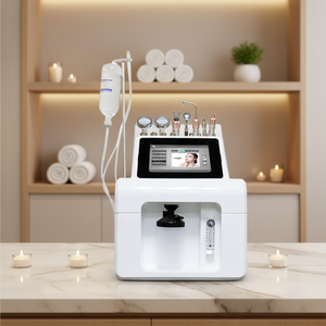 Portable 9-in-1 Dermabrasion Peel <b>Oxygen</b> Jet Spray Vacuum Hydrating Facial Deep Cleaning Beauty <b>Machine</b> <b>for</b> Lips US Commercial - Product Image 4