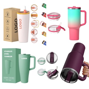 Nouvelle Tasse Isotherme Brevetée Ice King de 40 oz, Idéale pour le Café et les Boissons Sportives, avec Fonction Anti-Fuite – Échantillon Disponible à 1 USD Direct Usine - Product Image 1